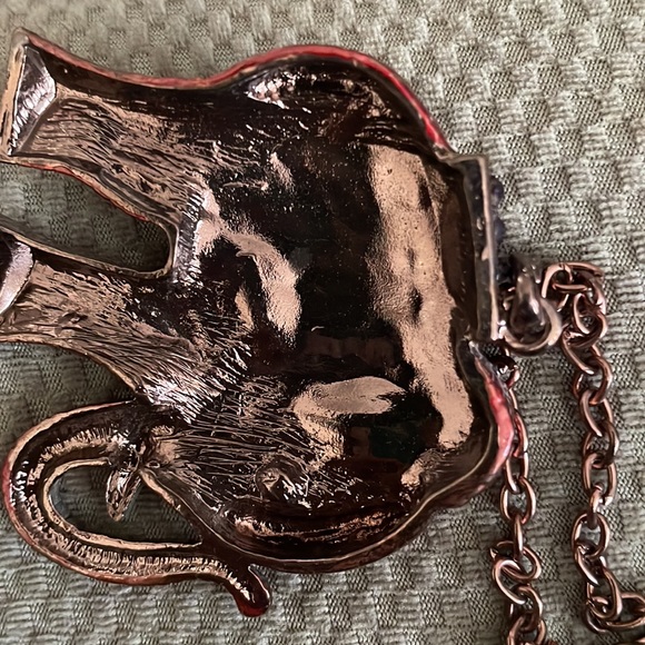 Elephant copper 30” chain adjustable - Picture 4 of 5